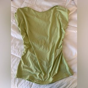 Princess Polly green backless top